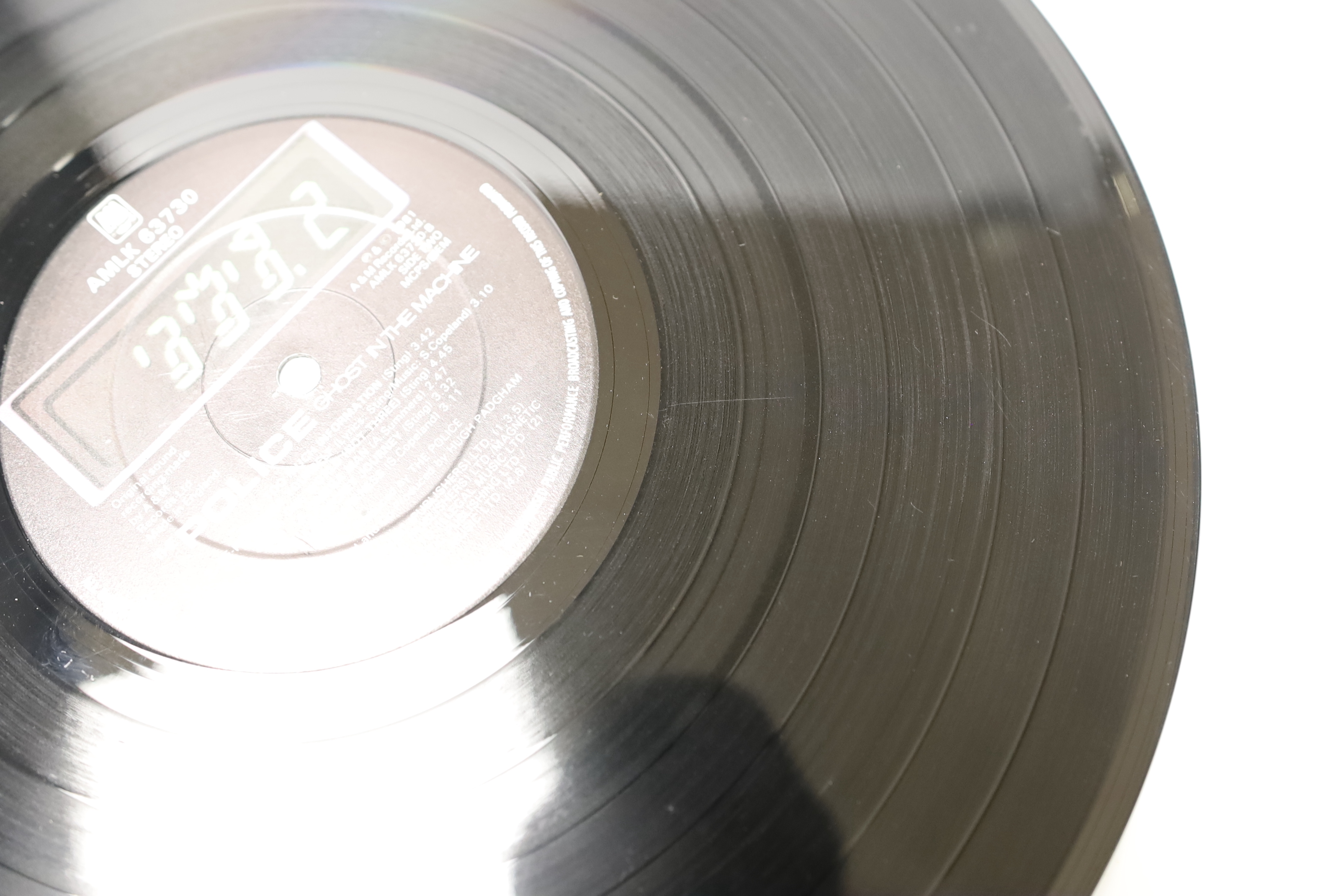Forty-eight mainly 1970's-80's LPs contained within two LP flight cases, including The Police, Van Morrison, Rickie Lee Jones, Elton John, Neil Young, The Who, The Velvet Underground, Bruce Springsteen, Iggy Pop, etc.